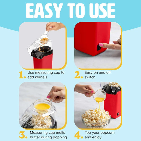 Hot Air Popcorn Maker